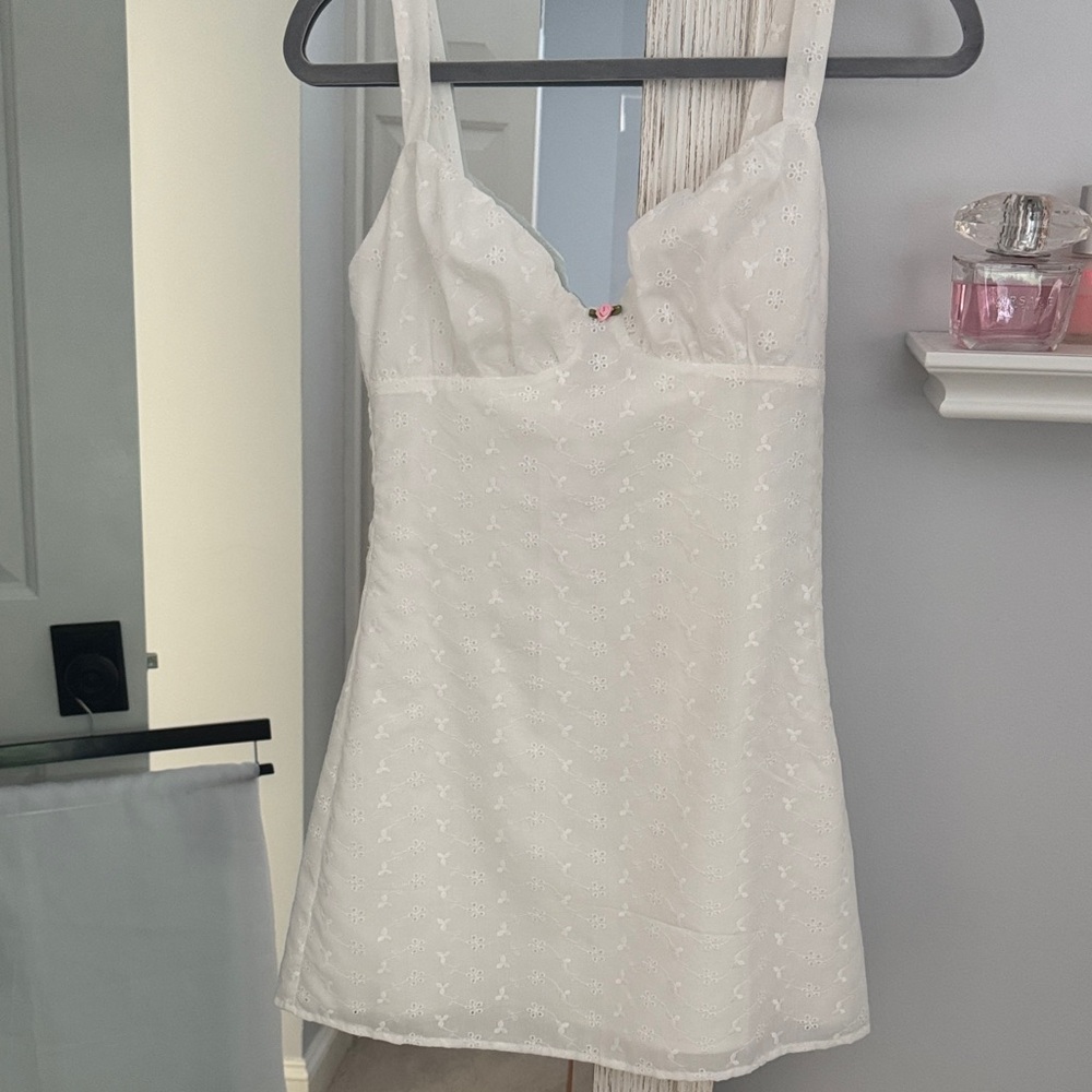 Princess Polly White Mini Dress